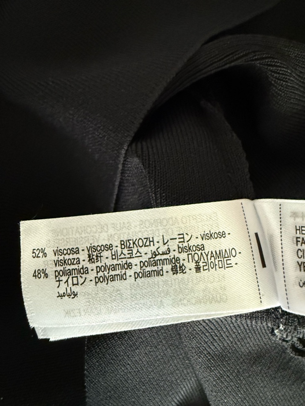 Zara Black Knit Coquette Pink Ribbon Bows Mini Dress - Picture 8 of 8